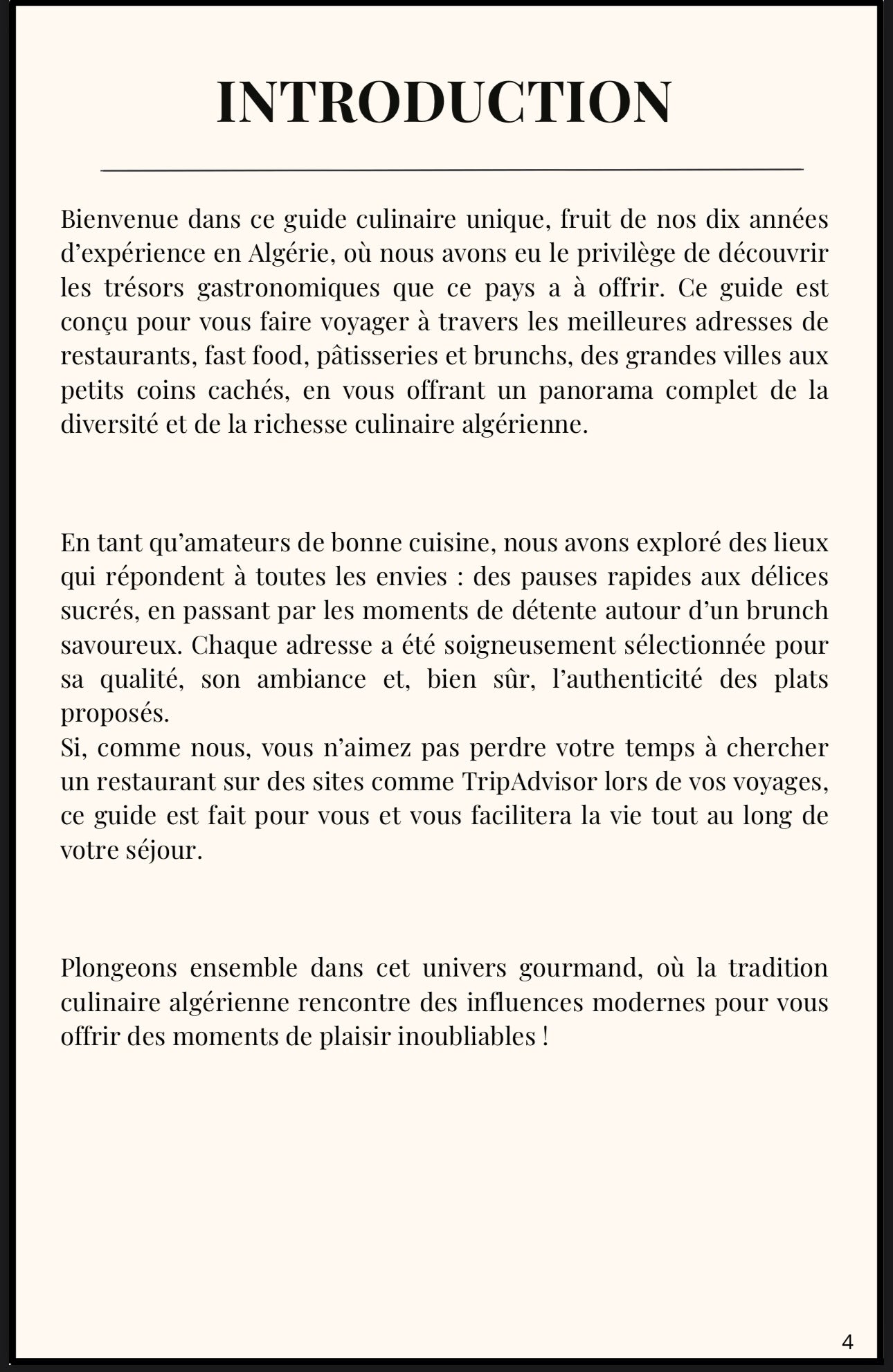 Où manger en Algérie ?