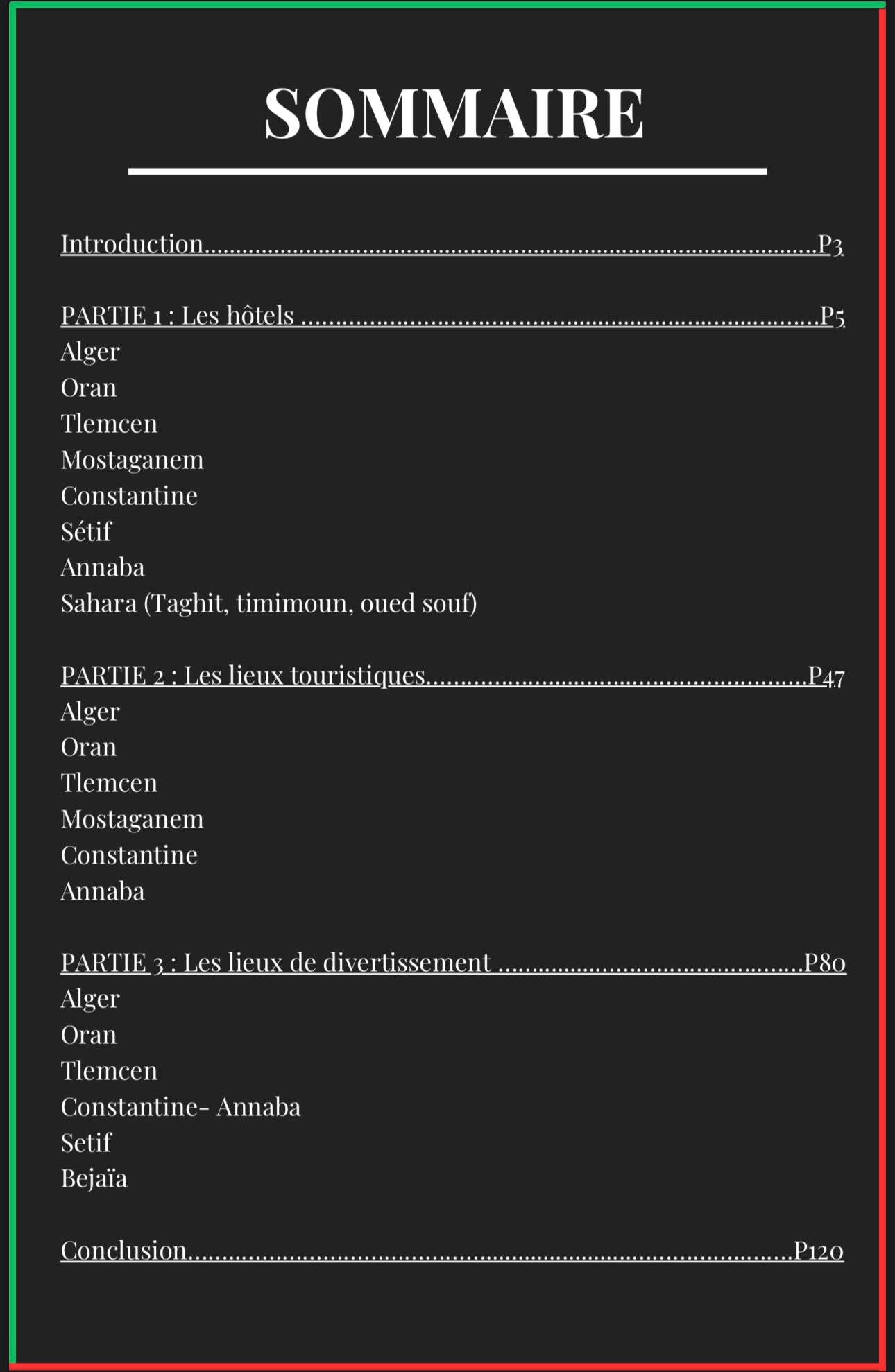 Où sortir en Algérie ?